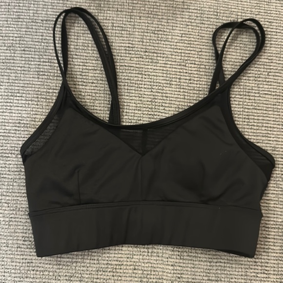 Black Sports Bra NWOT - Picture 1 of 3